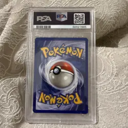 Pokemon Tentacool 1st Edition Fossil Pokemon TCG 56/62 English PSA 10 1999 Low - Image 2