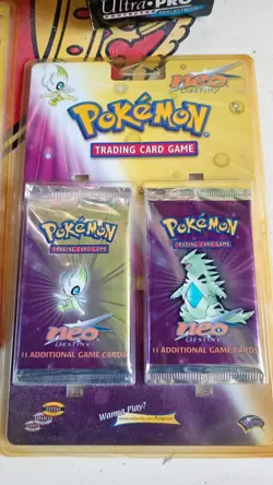 pokemon neo destiny booster pack sealed box - Image 1