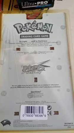 pokemon neo destiny booster pack sealed box - Image 3