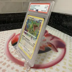 2020 Pokemon Sword & Shield Vivid Voltage RAYQUAZA #138/185 PSA 9 MINT - Image 3