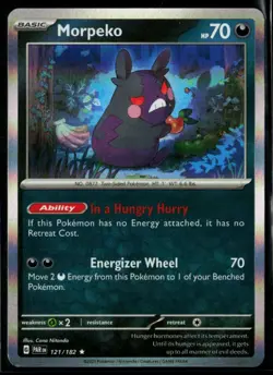 2023 Scarlet & Violet - Paradox Rift #121/182 Morpeko - Image 1