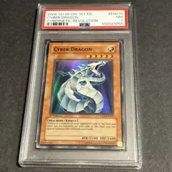 YuGiOh! Cyber Dragon - 1st Ed - CRV-EN015 - Super Rare - Image 1