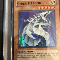 YuGiOh! Cyber Dragon - 1st Ed - CRV-EN015 - Super Rare - Image 3