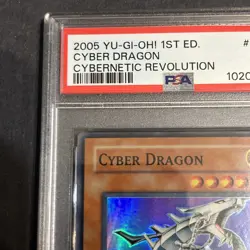 YuGiOh! Cyber Dragon - 1st Ed - CRV-EN015 - Super Rare - Image 4