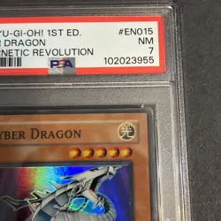YuGiOh! Cyber Dragon - 1st Ed - CRV-EN015 - Super Rare - Image 5