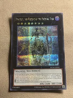 Yugioh Asian English RC04-AE041 Dingirsu, the Orcust of the Evening Star SR - Image 1