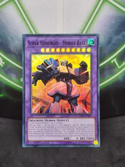 Yugioh Super Vehicroid - Mobile Base LEDU-EN030 ​Super Rare 1st Edition NM - Image 1