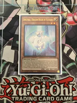 Spectral, Dragon Ruler Of Flickers Ultra Rare 1st Edition ALIN-EN018 Yugioh - Image 1