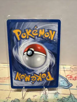 Pokemon Entei Trading Card Holographic Rare 80 HP Basic Pokemon Swirl - Image 3