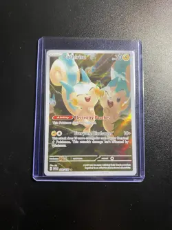 Pokemon TCG Scarlet & Violet Pachirisu 208/198 Illustration Rare Card - Image 1