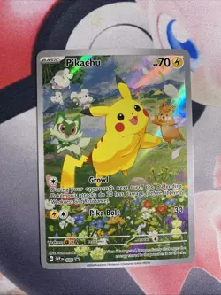 Pikachu 088 Sv: Scarlet & Violet Promo Cards Illustrator Rare Holo - Image 1