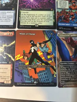 6x Spider-Man MTG HTF Cards - Image 3