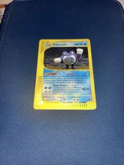 Pokemon Poliwrath Holo Rare Card 24/165 Expedition Base Set - Image 1