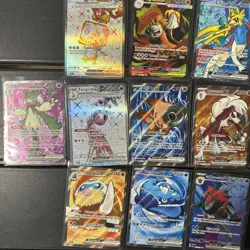 Lot Of 33 Pokemon cards Full Art Holo. Exc. Cond. to NM - Image 2