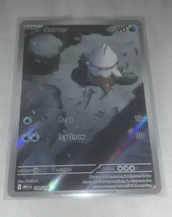 SNOVER 140/132 POKEMON CARD - MEGA EVOLUTION FULL ART SECRET RARE - Image 1