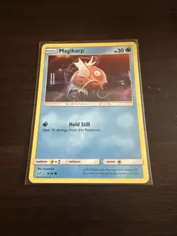 Magikarp 8/18 Holo Common Detective Pikachu Pokemon Card - Image 1