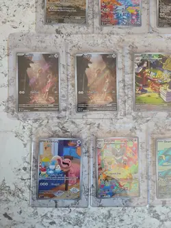 Pokemon TCG Temporal Forces Illustration Rare card lot of (13) cards. NM - Image 5