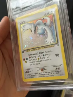 1st Edition Lugia Holo - 9/111 - Neo Genesis Vintage Pokemon Card - BGS 8 - Image 2