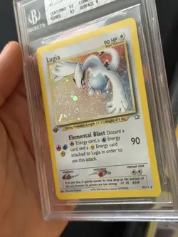 1st Edition Lugia Holo - 9/111 - Neo Genesis Vintage Pokemon Card - BGS 8 - Image 3