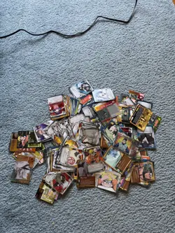 2002 Naruto CCG Foil Trading Cards Common/Uncommon/Holo Foils - Lot of 294 Cards - Image 1