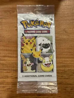 Pokemon Celebrations General Mills Cereal 3-Card Booster Pack Promo NEW-SEALED - Image 1