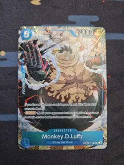 OP11-058 TR Monkey.D.Luffy OP13 English One Piece TCG Card Treasure rare - NM - Image 1