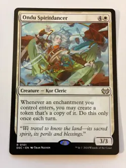 MTG Ondu Spiritdancer Commander: Duskmourn: House of Horror Regular NM - Image 1