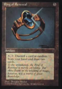 Ring of Renewal - Fallen Empires: #89, Magic: The Gathering Nm R109 - Image 1