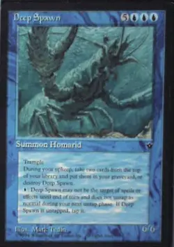 Deep Spawn - Fallen Empires: #17, Magic: The Gathering Mp R37 - Image 1