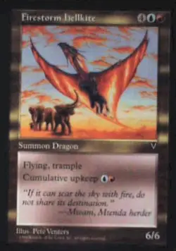 Firestorm Hellkite - Visions: #130, Magic: The Gathering Nm R109 - Image 1