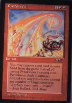 Pyrokinesis - Alliances: #78, Magic: The Gathering Nm R125 - Image 1