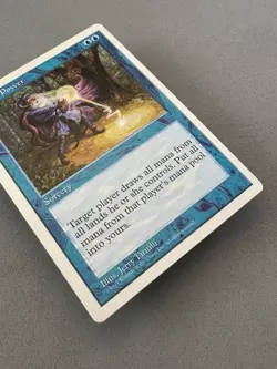 Drain Power MTG 5th Edition -Unplayed Near Mint-Vintage Magic the Gathering - Image 4