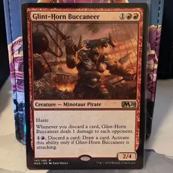 Glint-Horn Buccaneer Core Set 2020 Regular NM #141/280 - Image 1