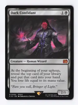 Dark Confidant 0094 (M) MTG Final Fantasy (FIN) (EN) - Image 1