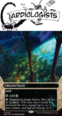 Swarmyard 0042 | MTG | Stellar Sights | Land | Rare | NM - Image 1