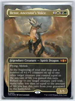 Betor, Ancestor's Voice FOIL - Commander Tarkir Dragonstorm - MTG - Near Mint - Image 1