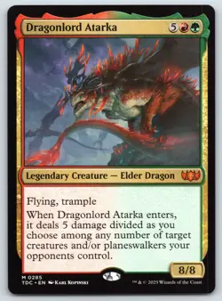 Dragonlord Atarka - Commander: Tarkir: Dragonstorm - MTG - Near Mint - Image 1
