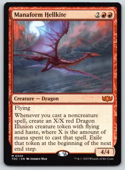 Manaform Hellkite - Commander: Tarkir: Dragonstorm - MTG - Near Mint - Image 1
