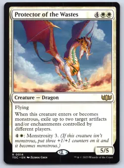 Protector of the Wastes - Commander: Tarkir: Dragonstorm - MTG - Near Mint - Image 1