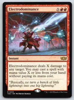 Electrodominance - Commander: Tarkir: Dragonstorm - MTG - Near Mint - Image 1