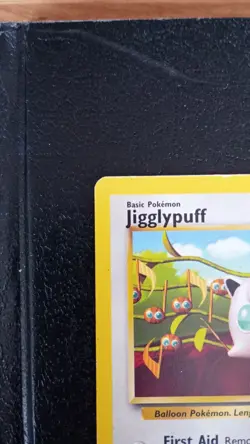 Jigglypuff Pokemon TCG WOTC Black Star Promo 7 Vintage MP - Image 4