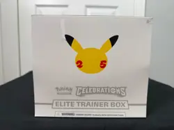 Pokemon TCG: 25th Anniversary Celebrations Elite Trainer Box (2021) 820650809439 - Image 1
