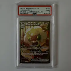 2025 POKEMON WHT EN-WHITE FLARE SPECIAL ILLUSTRATION RARE WHIMSICOTT EX PSA 9 - Image 1