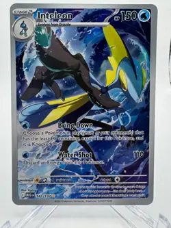 Pokemon TCG Mega Evolution Inteleon 142/132 Illustration Rare - Image 1