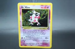 Pokemon TCG Mr. Mime Holo 6/64 Jungle Set Holo Rare - Image 1