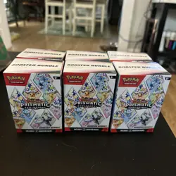 Pokemon TCG Scarlet & Violet Prismatic Evolutions Booster Bundles - LOT of (6) - Image 1