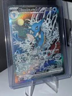 KINGDRA EX 2024 Pokemon Scarlet & Violet Black Star Promo #131 [Listing A] - Image 1
