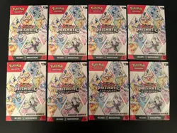 Pokemon TCG Prismatic Evolutions Booster Bundle Lot of 8 Factory Sealed - Image 1