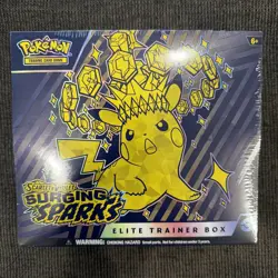 Surging Sparks Elite Trainer Box ETB - Factory Sealed - Pokemon Scarlet & Violet - Image 1