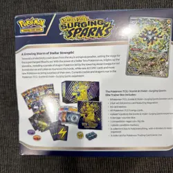 Surging Sparks Elite Trainer Box ETB - Factory Sealed - Pokemon Scarlet & Violet - Image 2